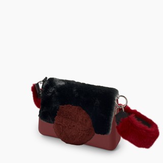 O bag glam Бордо, ремінець