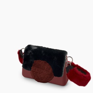 O bag glam Бордо, ремінець