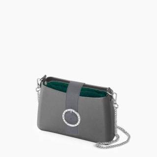 O bag glam Графіт, ланцюжок