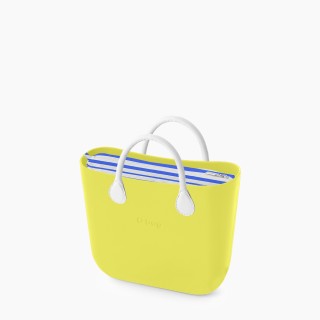 O bag Mini Лайм смужки