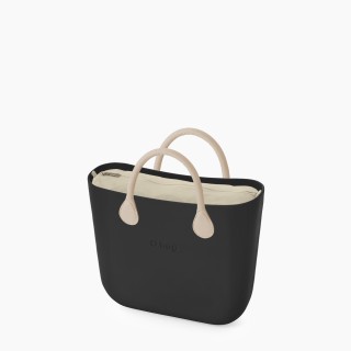 O bag Mini Чорна з короткими ручками