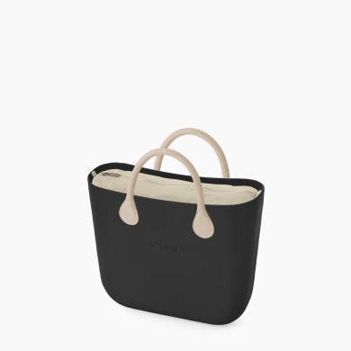 O bag Mini Чорна з короткими ручками O bag Mini Чорна з короткими ручками
