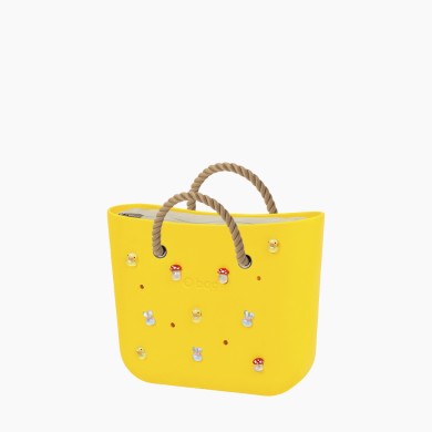 O bag Mini o charms Цедра з короткими ручками-канатами