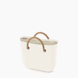 O bag Mini Лате з короткими ручками-канатами