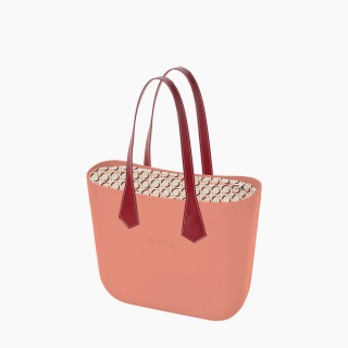 O bag Mini Персик лого О