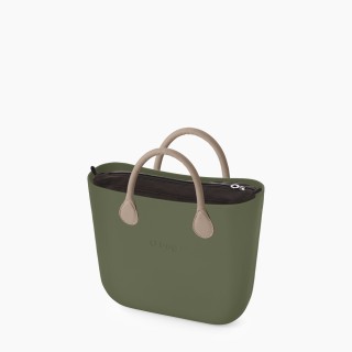 O bag Mini Мілітарі велюр