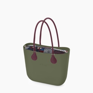 O bag Mini Мілітарі вельвет геометрія