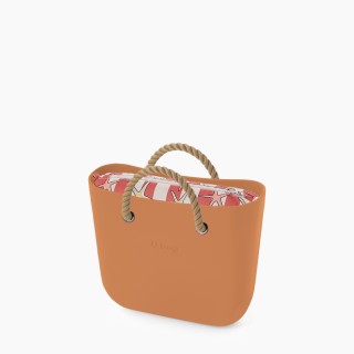 O bag Mini Жовтогаряча смужки