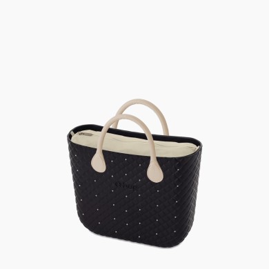 O bag Mini Чорна з короткими ручками