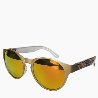 Окуляри O sun | оправа з лінзами Urban decor brush шампань, дужки Rosone помаранчевий