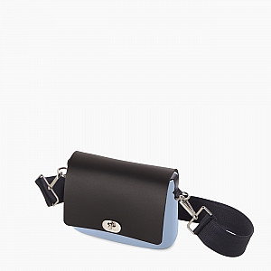 Жіноча сумка O pocket | корпус скайвей, фліп  XL extraligh, ремінець