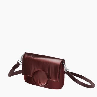 O Pocket Бордо металік, ремінець