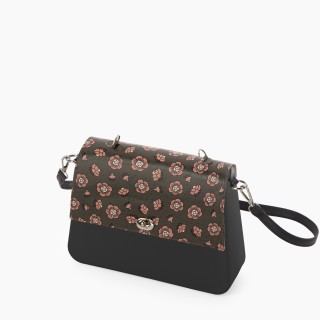 O bag Queen Чорна, ремінець	