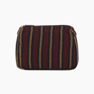 Підкладка O bag glam з орнаментом "лінія" Темно-синій / Карі / Бордо