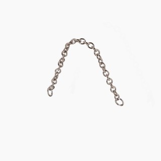 Мікроручка-ланцюжок без кліпс Срібло