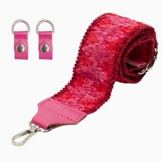 Ремінець з кліпсами регульований Фуксія