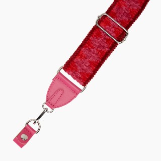 Ремінець з кліпсами регульований Фуксія