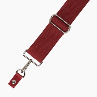 Ремінець з кліпсами регульований Бордо