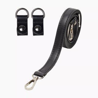 Ремінець з кліпсами ультратонкий Чорний