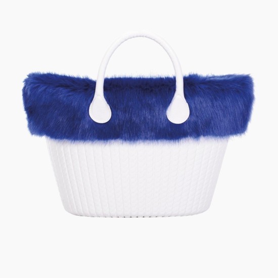 Манжет O bag knit лисиця Синій