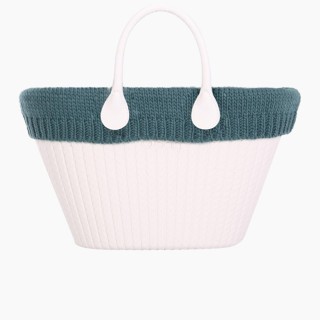 Манжет O bag knit стрижена вовна Атлантік