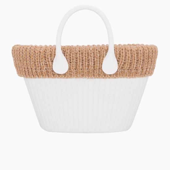 Манжет O bag knit mini вовна муліне Бежевий