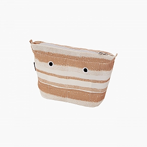 Підкладка O bag mini з горизонтальною смужкою Пісок
