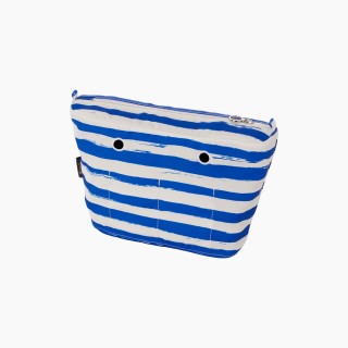 Підкладка O bag mini з горизонтальною смужкою Сапфір