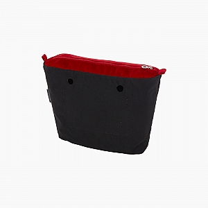 Підкладка O bag mini оксамит Багряно-червоний