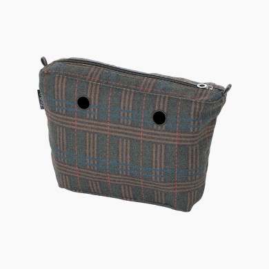 Підкладка O bag mini шотландська клітинка Мілітарі