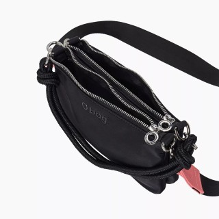 O bag Orlando нейлон Чорна