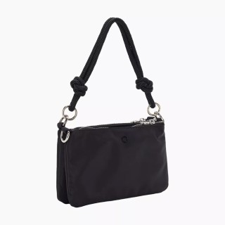 O bag Orlando нейлон Чорна