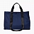 Жіноча сумка O bag New York нейлон темно-синя