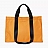 Жіноча сумка O bag New York нейлон жовтогаряча