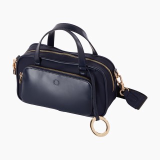 O bag Emoticon нейлон Темно-синя