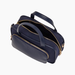 O bag Emoticon нейлон Темно-синя