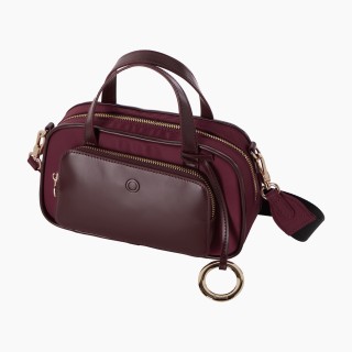 O bag Emoticon нейлон Бордо