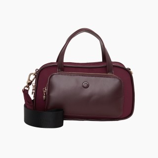 O bag Emoticon нейлон Бордо