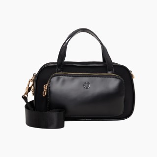 O bag Emoticon нейлон Чорна