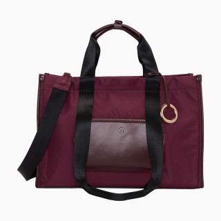 O bag Bon Ton нейлон Бордо