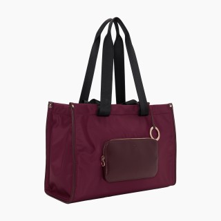 O bag Bon Ton нейлон Бордо