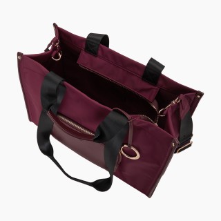 O bag Bon Ton нейлон Бордо