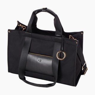 O bag Bon Ton нейлон Чорна