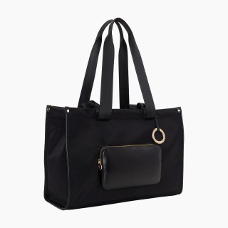 O bag Bon Ton нейлон Чорна