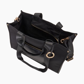 O bag Bon Ton нейлон Чорна