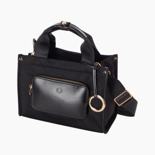 O bag Mignon нейлон Чорна