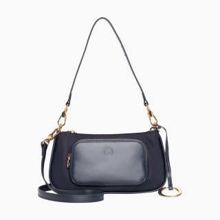 O bag Fusion нейлон Темно-синя