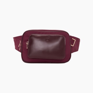 O bag Action нейлон Бордо