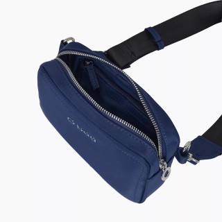 O bag Dallas нейлон Темно-синя