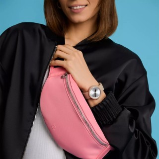 O bag Denver нейлон Рожева